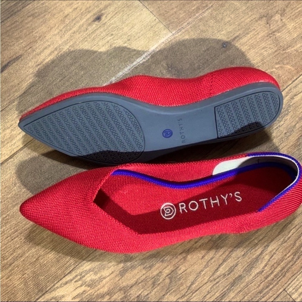 Red EUC Rothy’s Womens size 8 - Great for Valentine’s Day!! - Picture 4 of 7